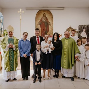 Biskup Gorski krstio šesto dijete obitelji Čajko 